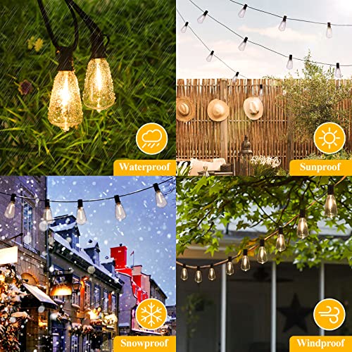 100FT Waterproof Dimmable LED Outdoor String Lights Y506