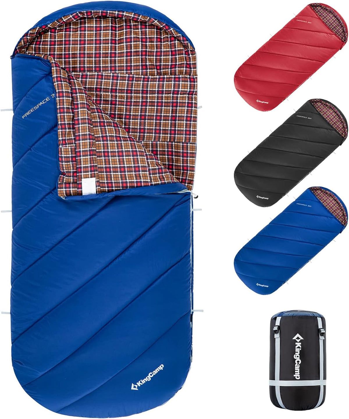 100% Cotton Flannel XL Sleeping Bag T654404