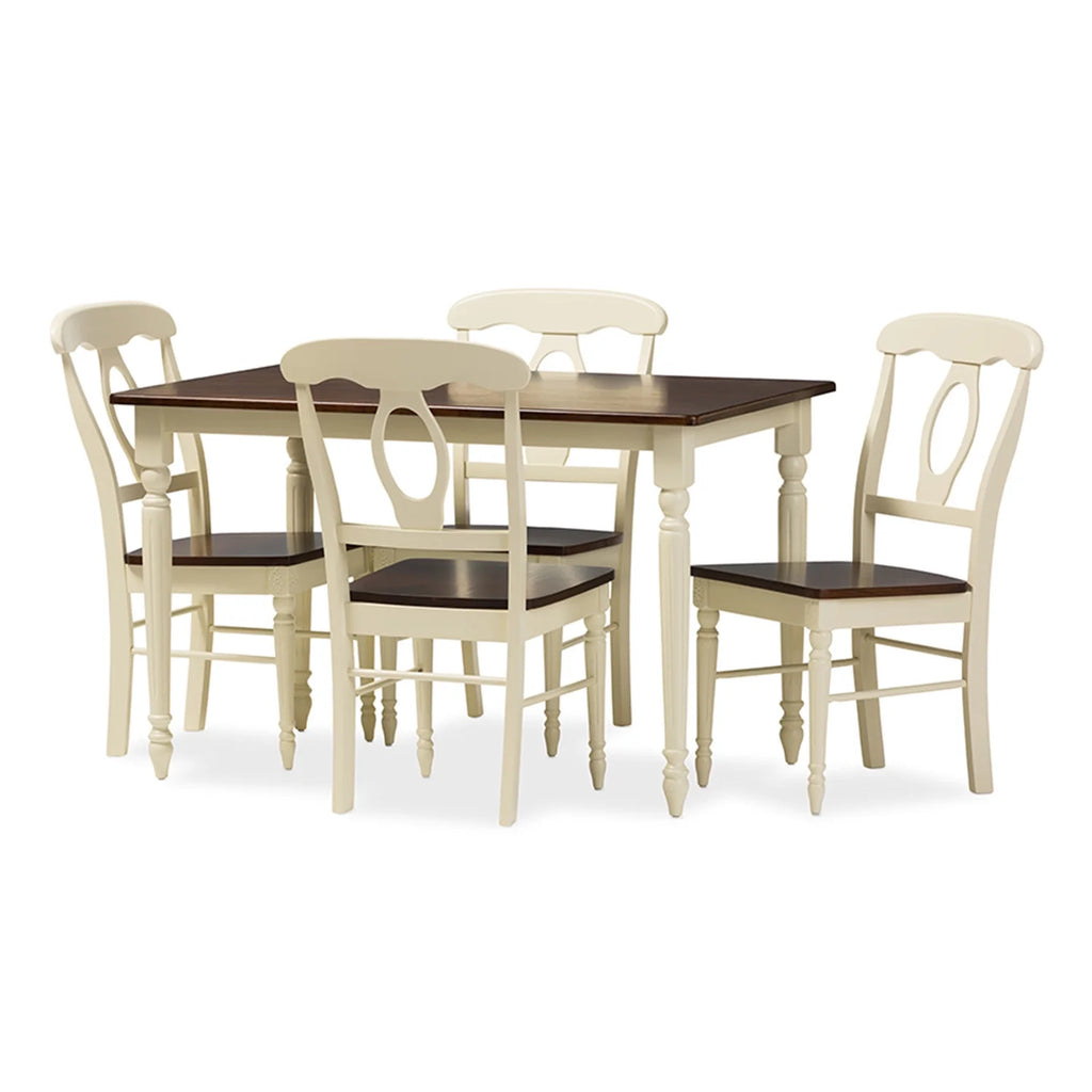 5-Piece Wood Dining Set S462085