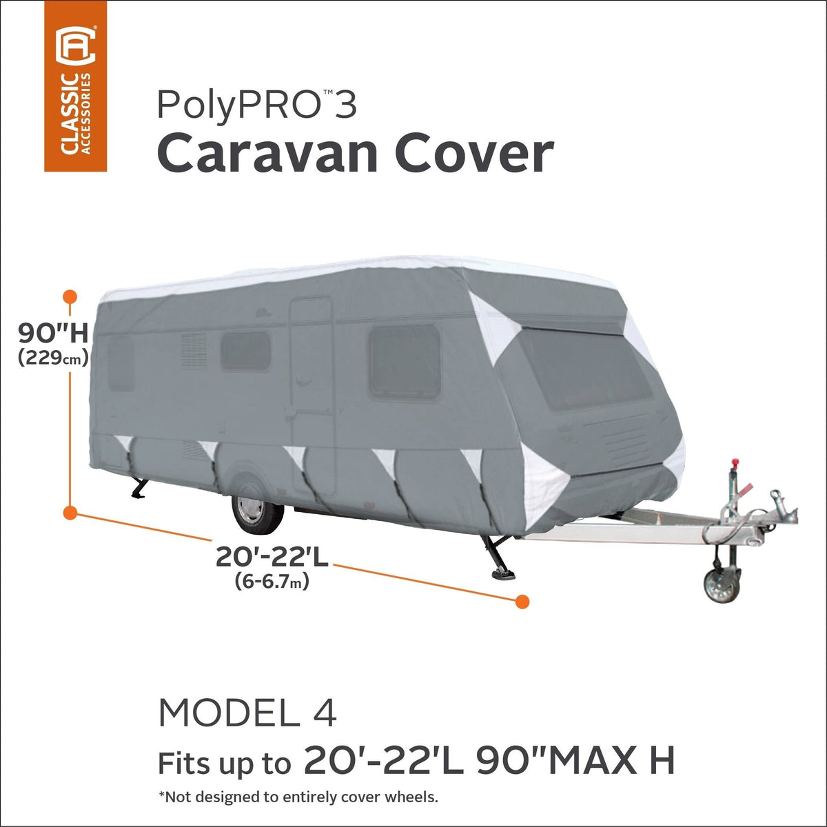 Polypro 3 Deluxe Caravan Cover F63246
