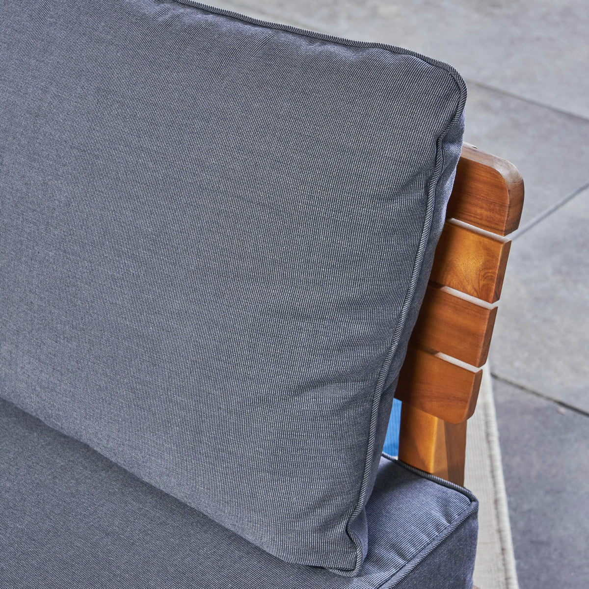 Acacia Wood Loveseat B7383