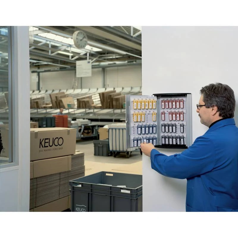 72-Key Brushed Aluminum Key Cabinet P783776