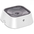 35OZ No-Spill Slow Water Feeder Dog Bowl GREY T7002
