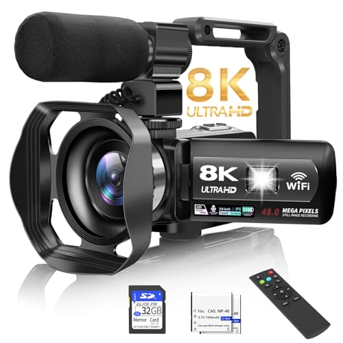 8K Camcorder 48MP UHD Video Camera I351971