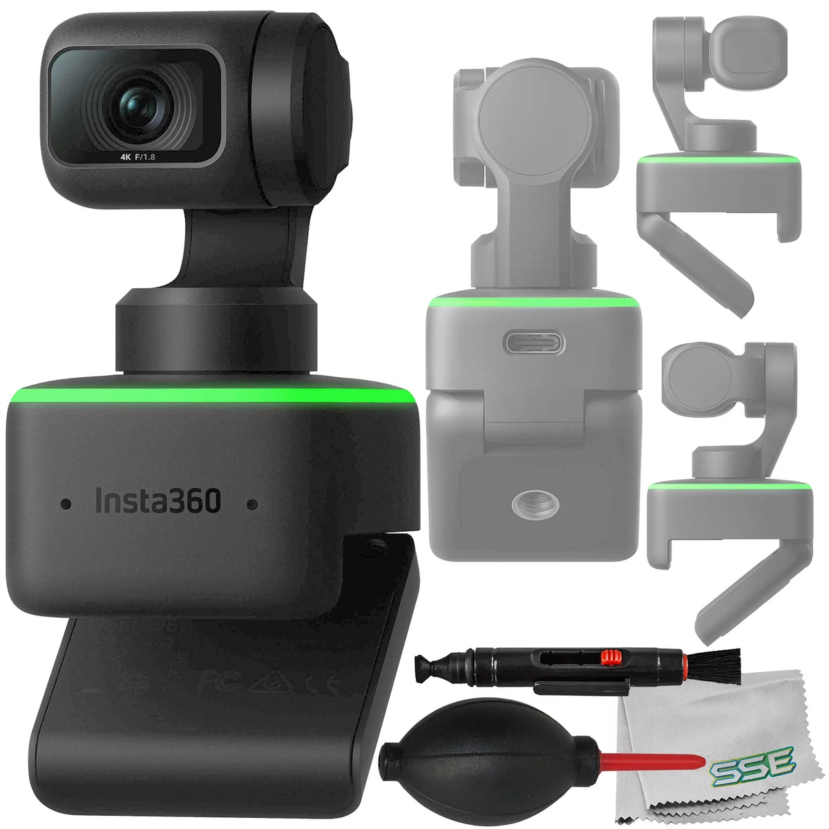 4K AI Webcam 6pc Bundle E781