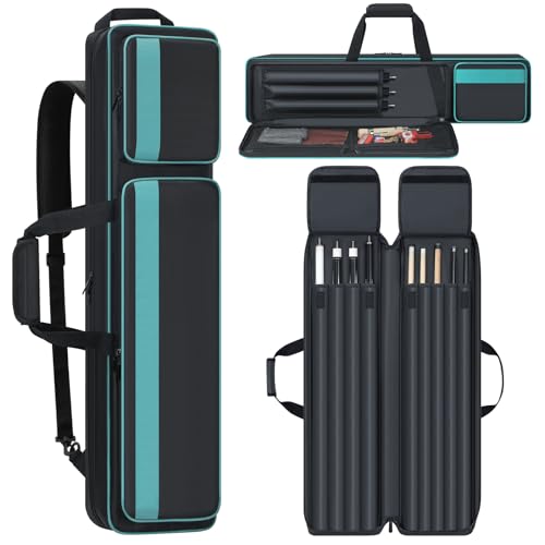 4x5 Soft Padded Pool Cue Case with Backpack Straps N826514