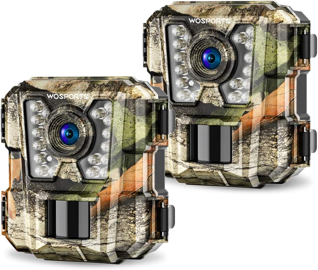 2 Pack Mini Trail Camera 1080P HD Waterproof R887