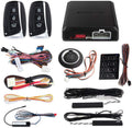Car Alarm System Passive Keyless Entry Remote Starter T36275