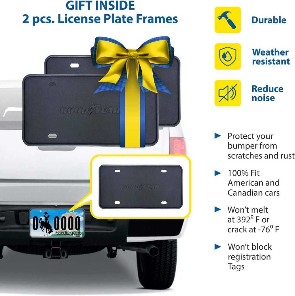 Shatterproof Window Deflectors, Tape-on Rain Guards, 4 pcs P607610