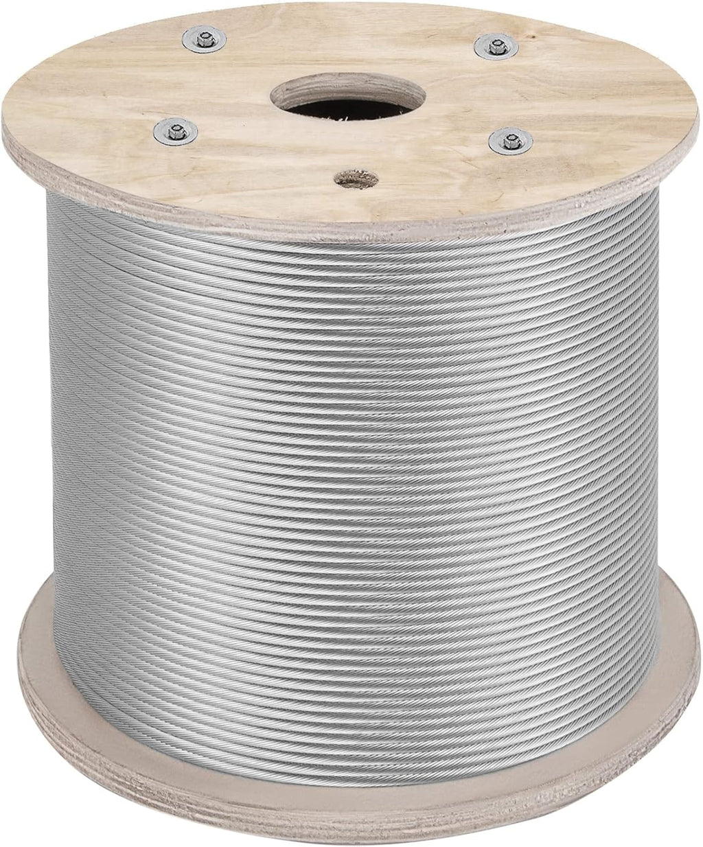 Stainless Steel Cable Railing 3/16 x 1000ft, 316 Marine Grade Braided Aircraft Cable 1x19 Strands Q475