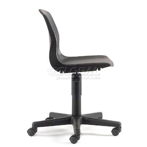Black Plastic Office Chair C780720