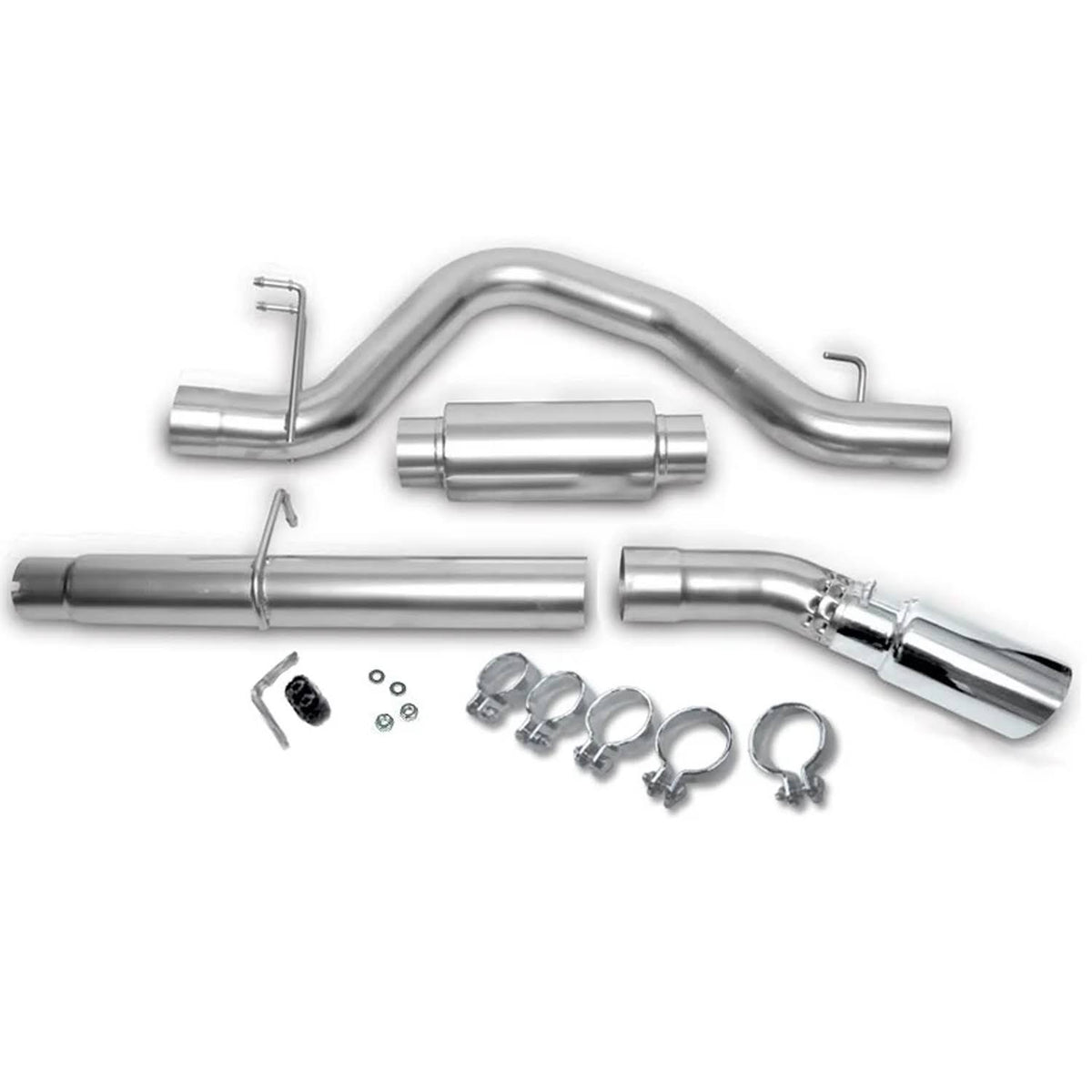 Cat-Back Super Truck Exhaust System Stainless Q8144