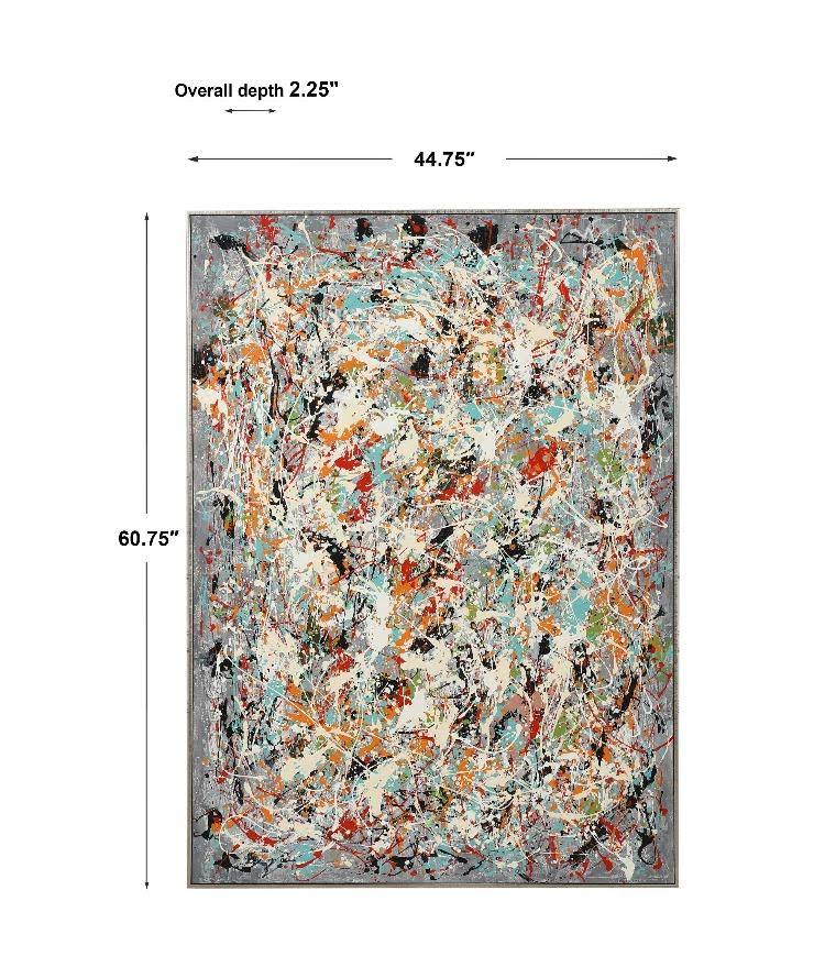 Hand Painted Canvas N176