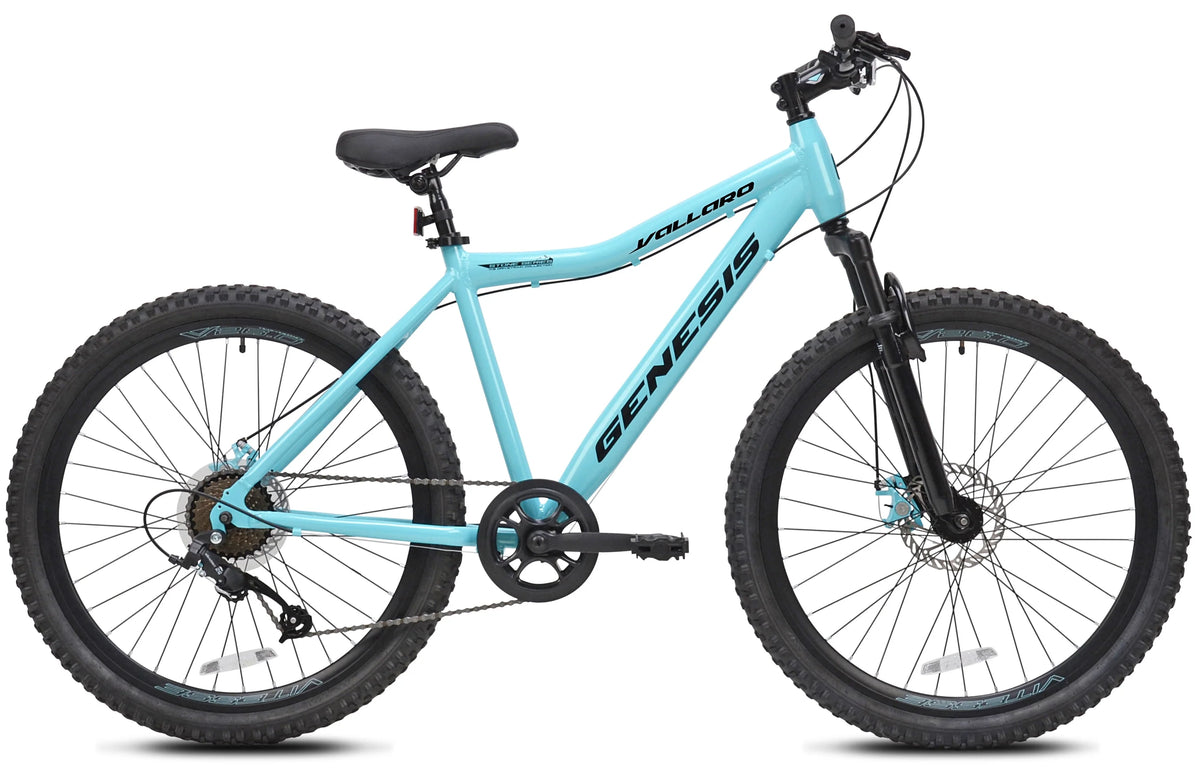 26-inch Light Blue Aluminum Mountain Bike M714