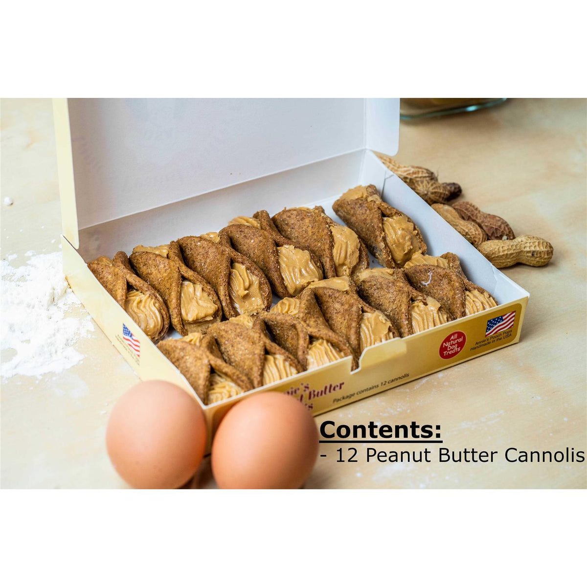 Peanut Butter Cannolis Q762