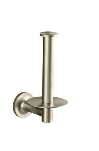 Vibrant Brushed Gold Vertical Toilet Tissue Holder C7775