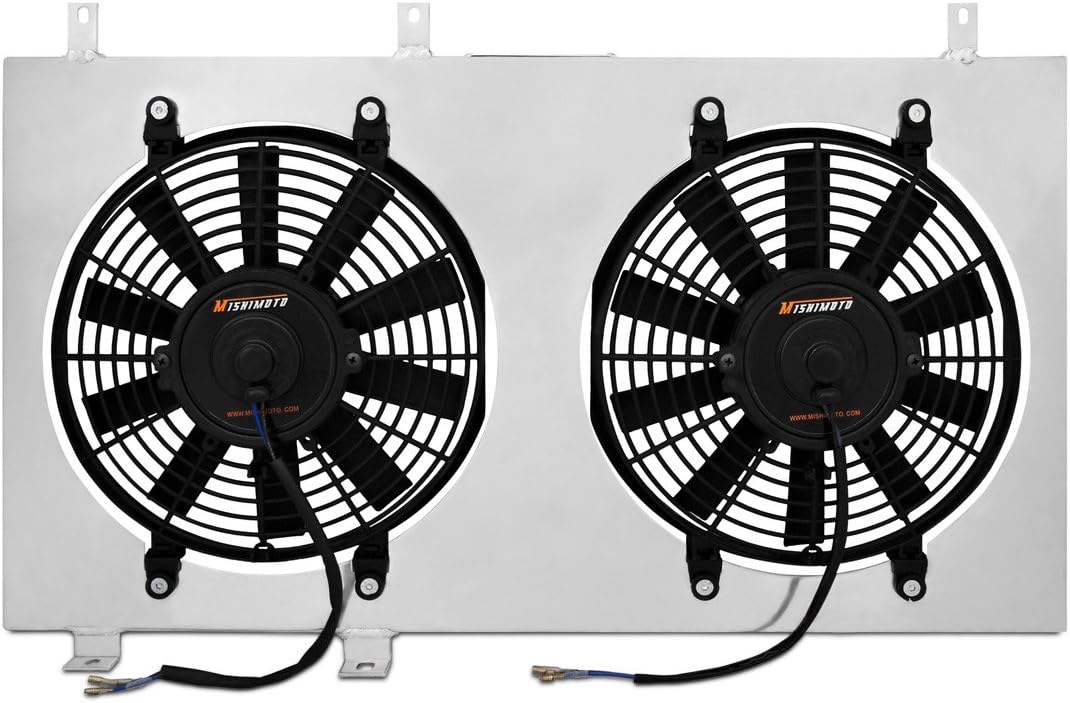 Aluminum Fan Shroud for Mitsubishi 3000GT 1991-1999 Silver B78057