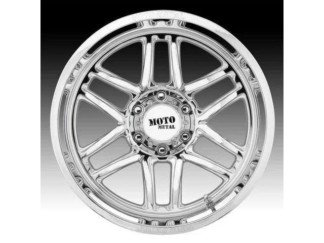 Chrome 20x9 5x127 18mm Wheel K257