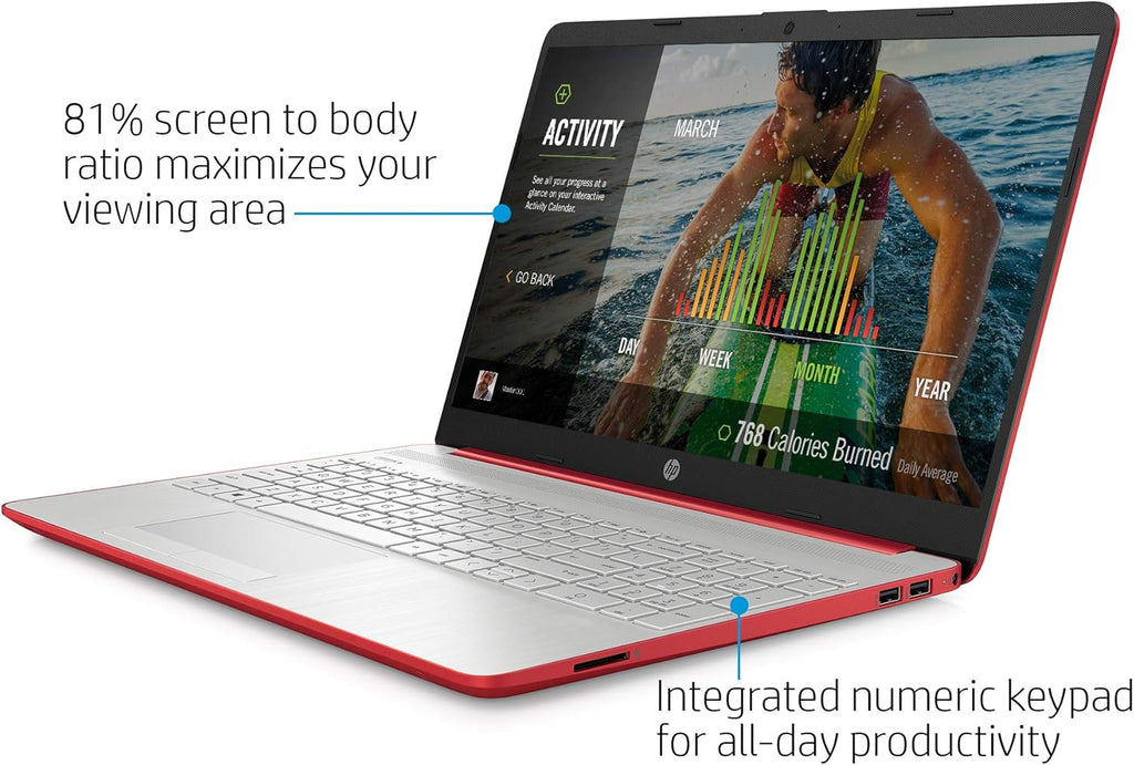 15.6in Laptop Intel Pentium Quad-Core N5000 4GB RAM 500GB Hard Drive Windows 10 S Renewed T412