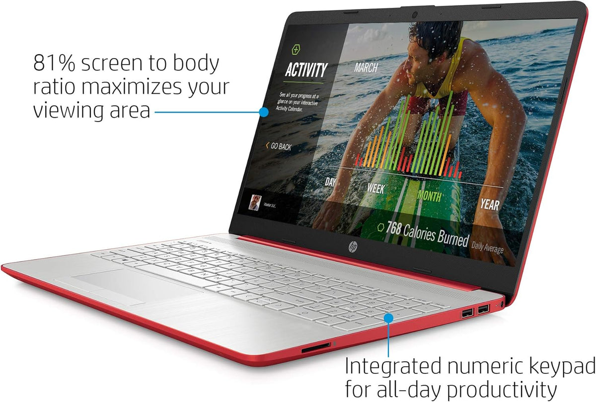 15.6in Laptop Intel Pentium Quad-Core N5000 4GB RAM 500GB Hard Drive Windows 10 S Renewed T412
