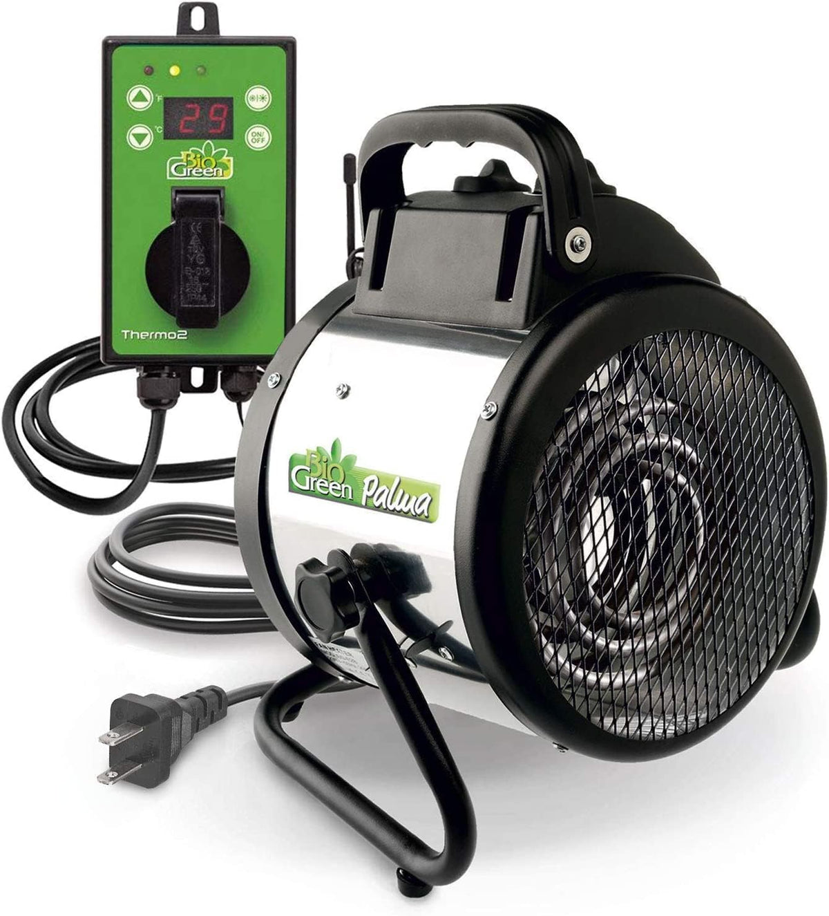 Greenhouse Heater with Thermostat - 11”x 8”x12.5" - 110v Heater N591900