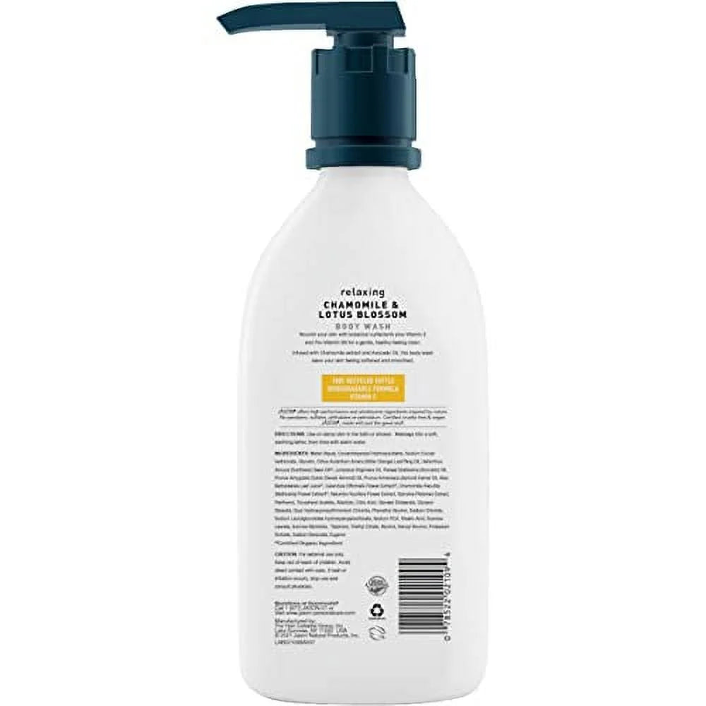 Chamomile & Lotus Blossom Body Wash & Shower Gel 30 Oz I587708