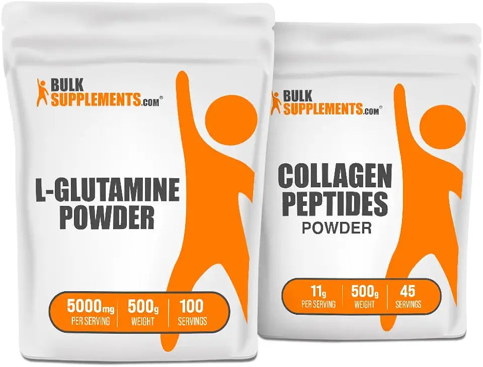 L-Glutamine 500g + Collagen Peptides 500g Bundle T29831