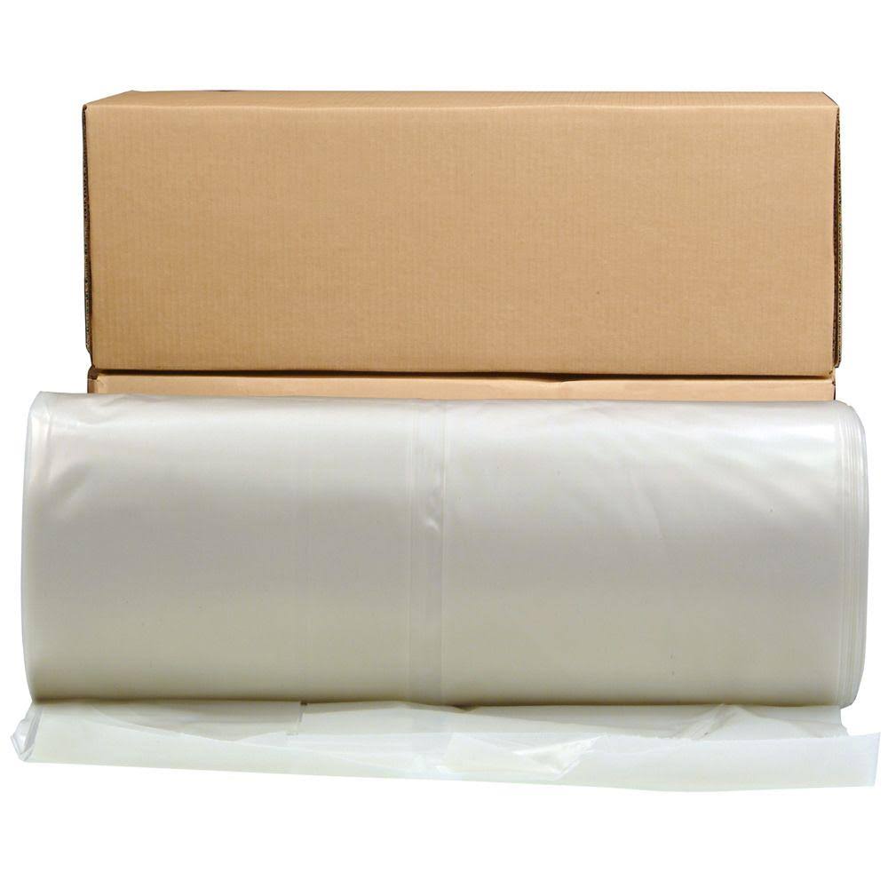 28 ft. x 100 ft. Clear 6 Mil Plastic Sheeting P216439