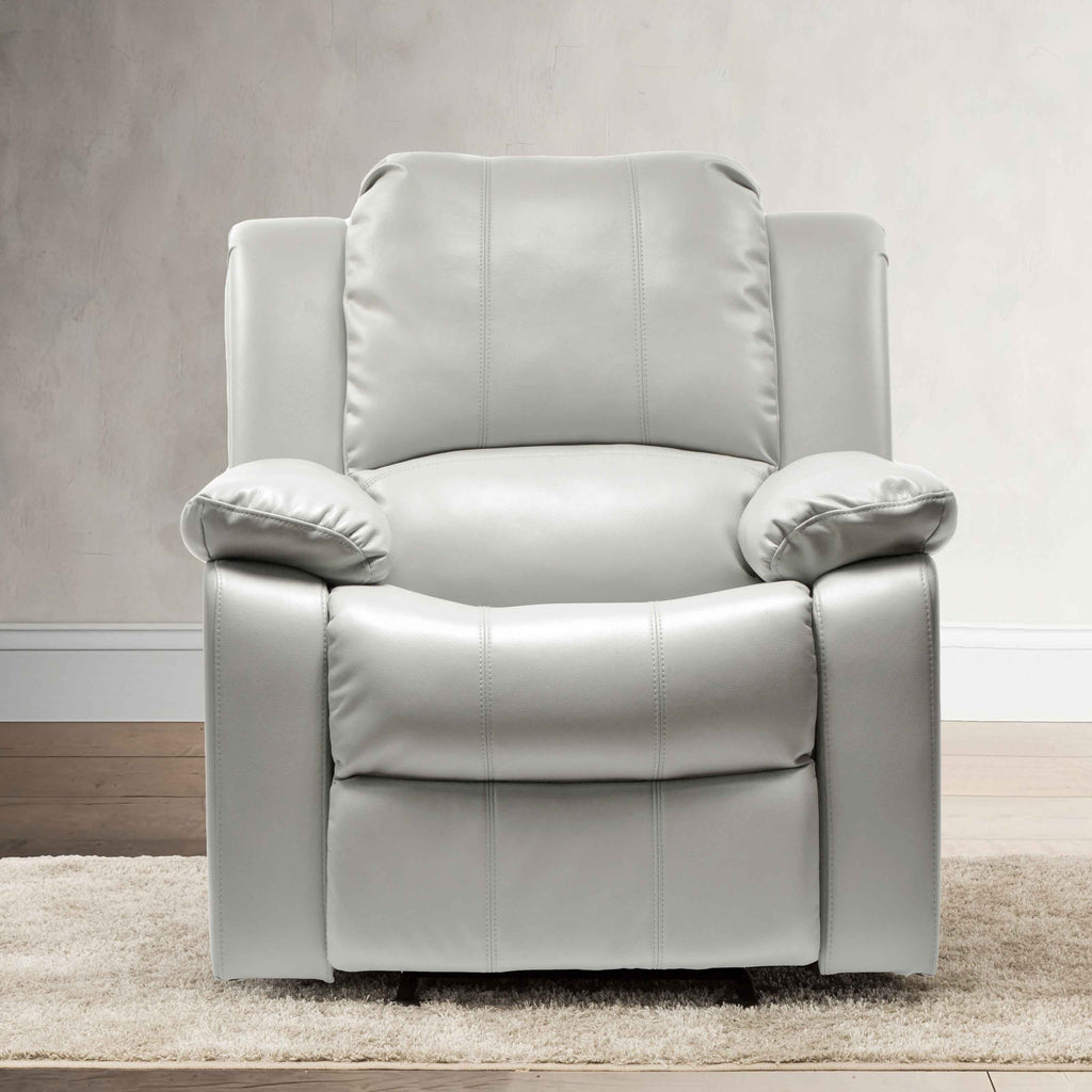 Genuine Leather Power Recliner Sofa W8155
