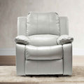 Genuine Leather Power Recliner Sofa W8155