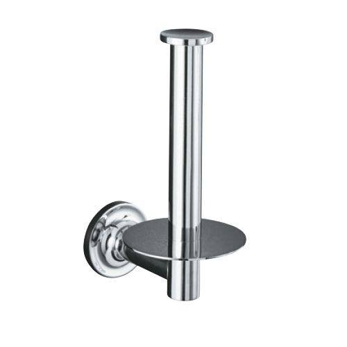 Vibrant Brushed Gold Vertical Toilet Tissue Holder C7775
