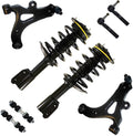 Front Struts Lower Control Arms with Ball Joints Sway Bars Outer Tie Rods 8pc Set U717