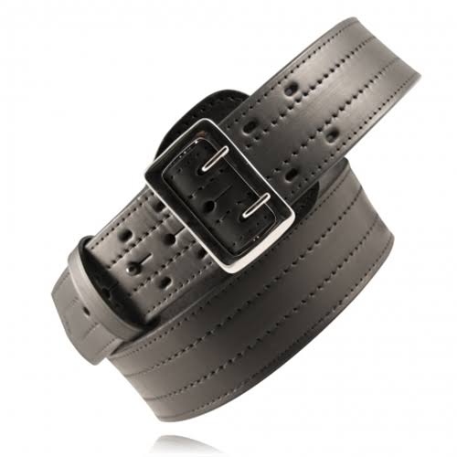 Black Nickel Basket Weave Belt F51969