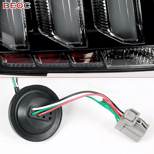Black Smoked LED Tail Lights D80417