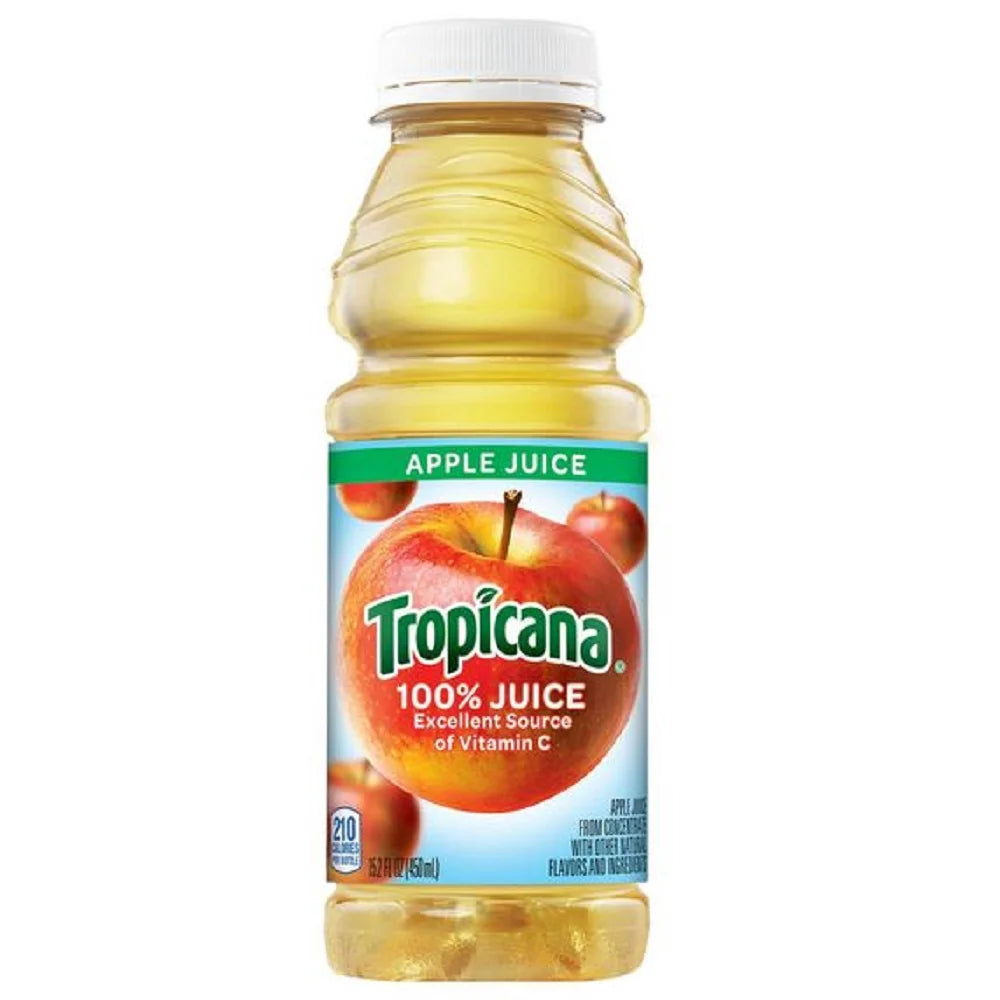 100% Apple Juice 15.2 oz 12 pk E53006