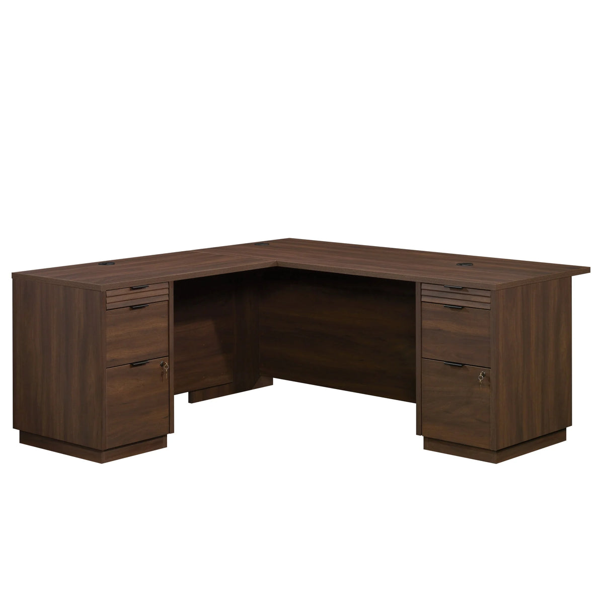 72" L-Shaped Engineered Wood Computer Desk K314