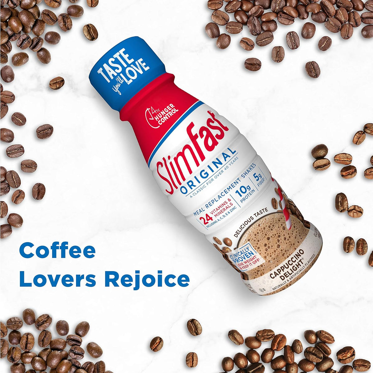 11 Fl. Oz Bottle Cappuccino Delight Meal Replacement Shake A54485