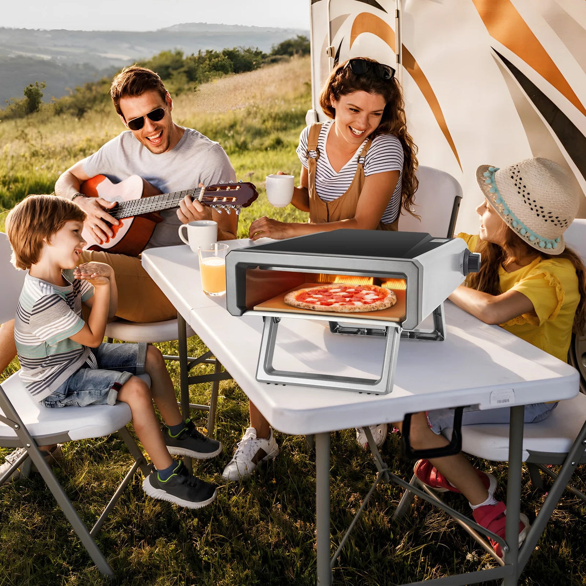 Portable Propane Gas Outdoor Pizza Oven E475
