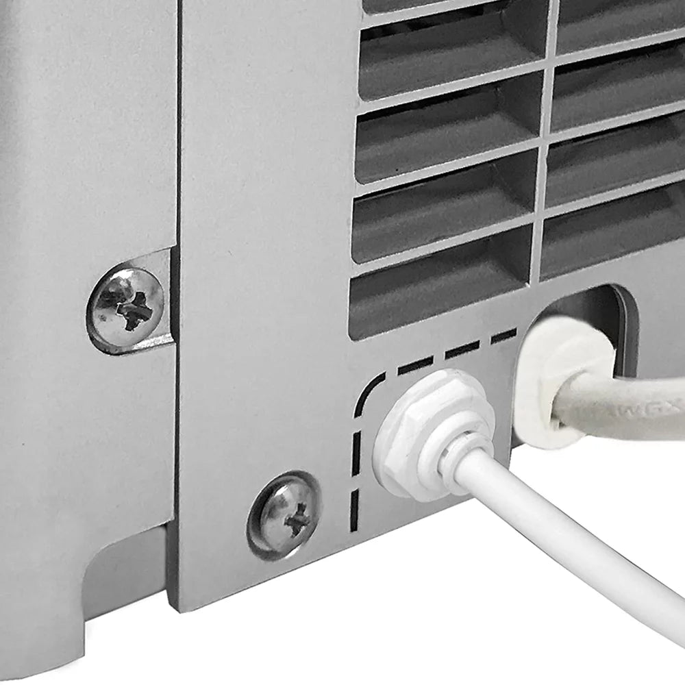 Countertop Ice Maker and Water Dispenser Silver I65204