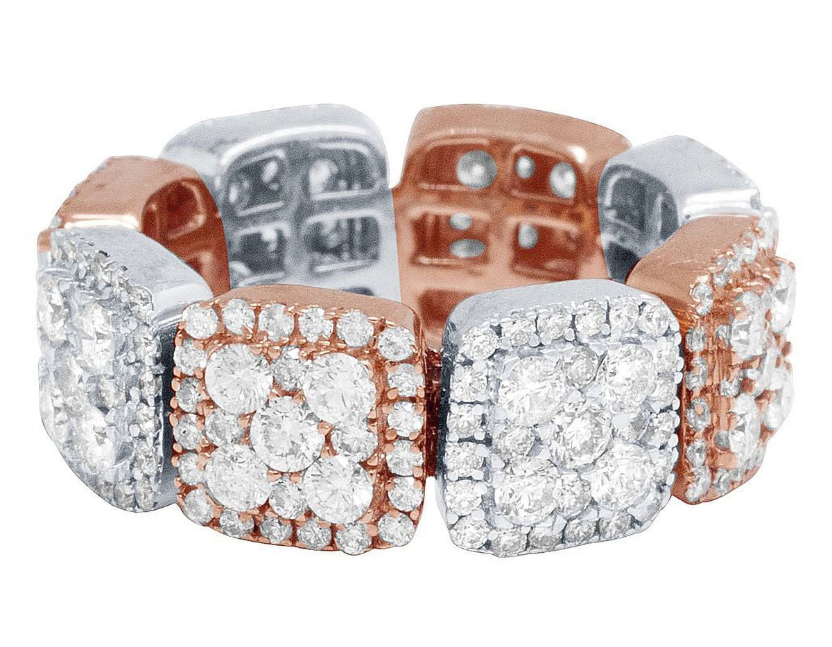 4.10 CT Diamond Eternity Band Ring W71262
