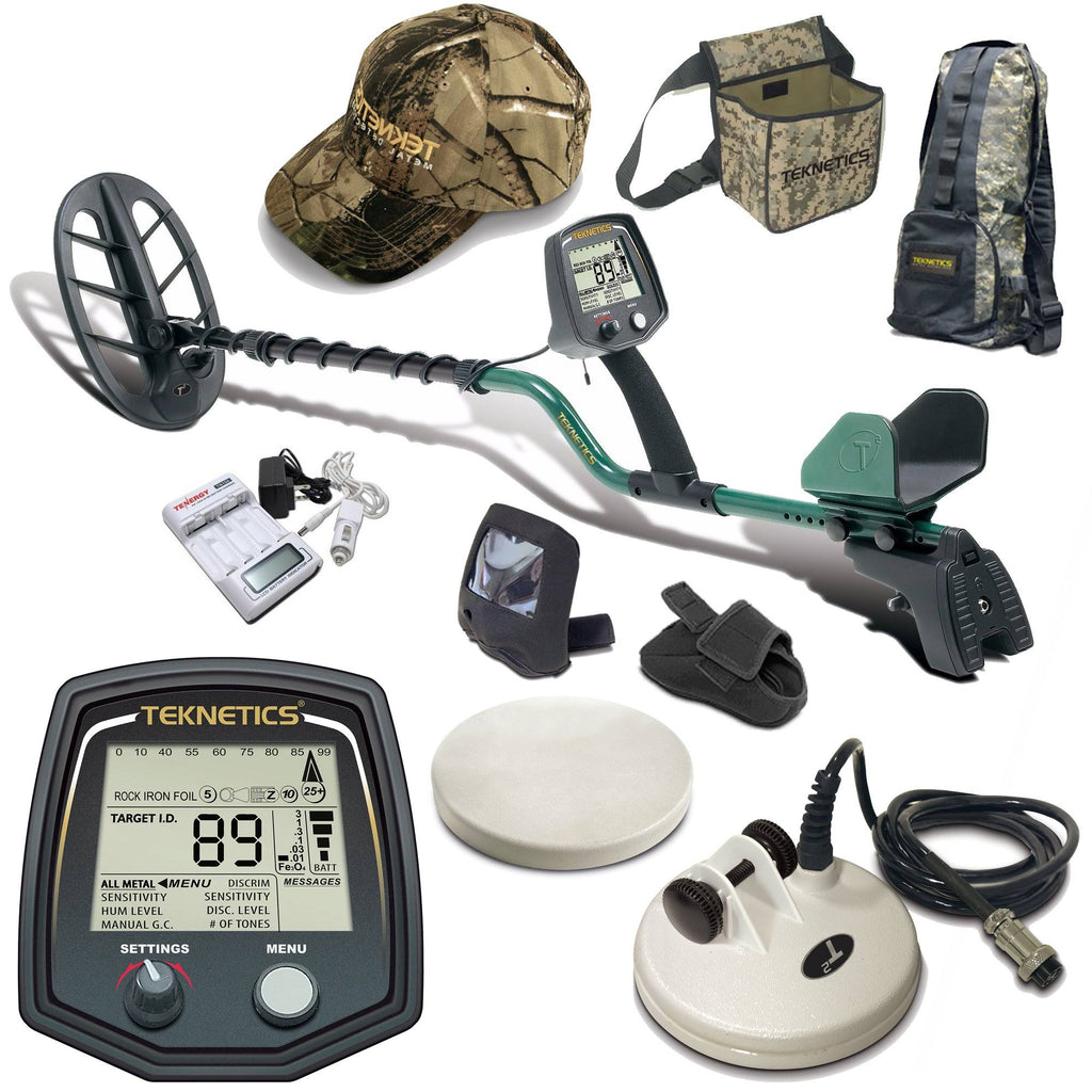 Metal Detector with 11x22 DD Search Coil and Accessory Bundle L61197