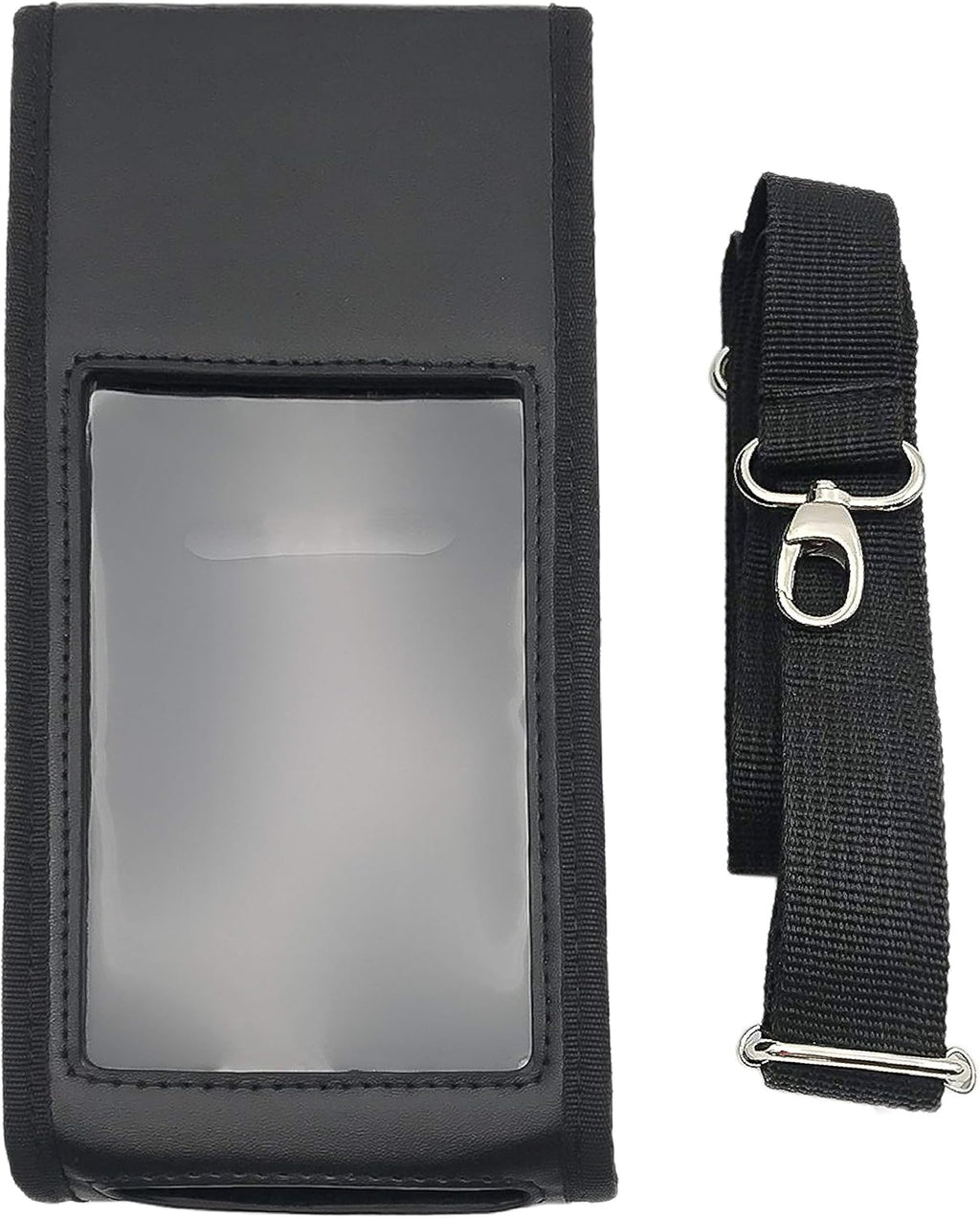Black Credit Card Terminal Carrying Case with Shoulder Strap X313