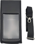Black Credit Card Terminal Carrying Case with Shoulder Strap X313