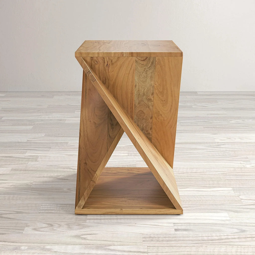Solid Wood 24" Tall Modern Table R80531