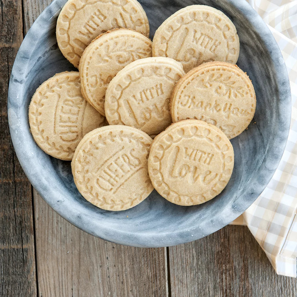 Cast Aluminum Cookie Stamp Set O669818