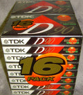 High Output 16-Pack Audio Cassette Tapes Q60737