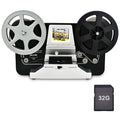 Black 8mm Super8 Roll Film Scanner with 2.4 inch LCD W80791