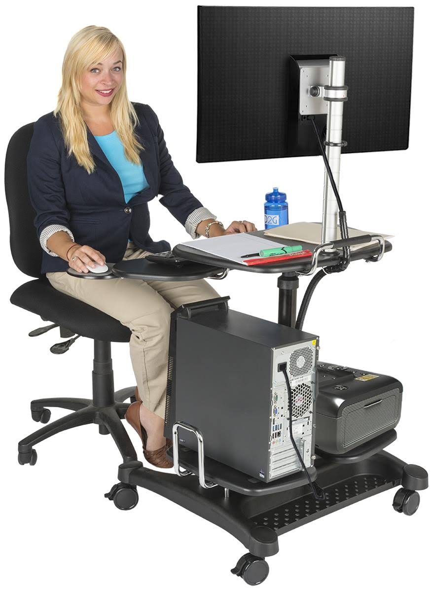 Heavy Duty Mobile AV Cart Y81858