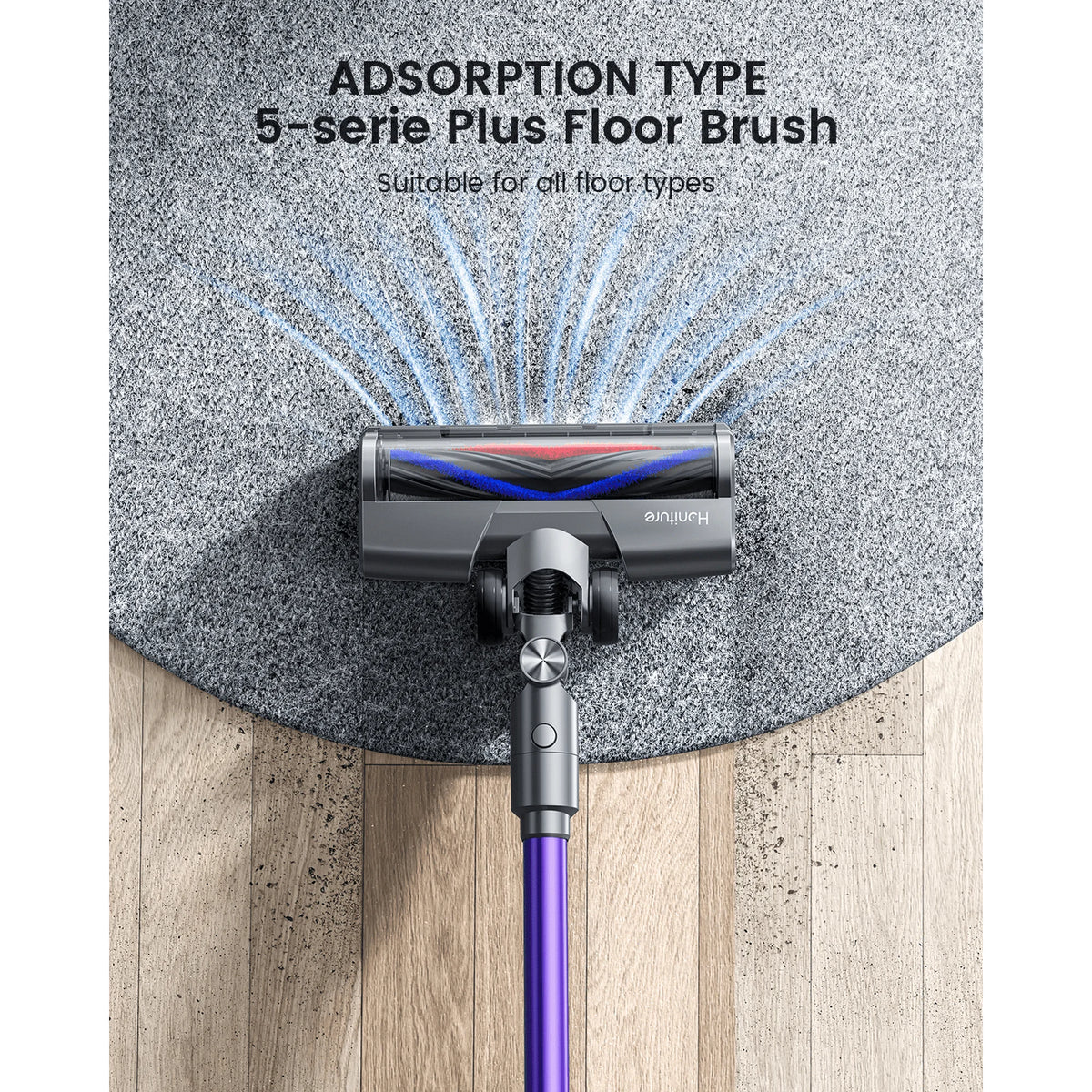 Cordless Stick Vacuum Cleaner 450W 33KPa Lightweight J231286