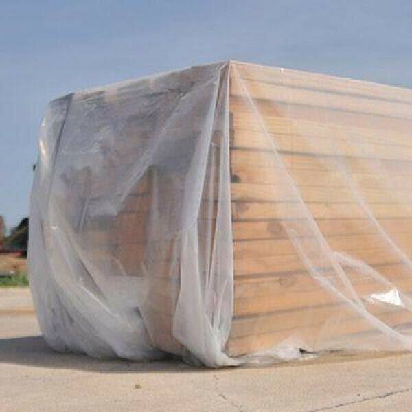 28 ft. x 100 ft. Clear 6 Mil Plastic Sheeting P216439
